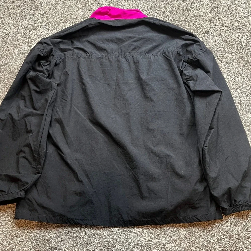 Vintage Lake Tahoe Windbreaker OSFA 90s Colorblock Pullover Anorak Jacket